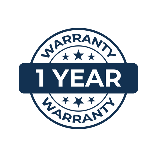 1 Year Warranty